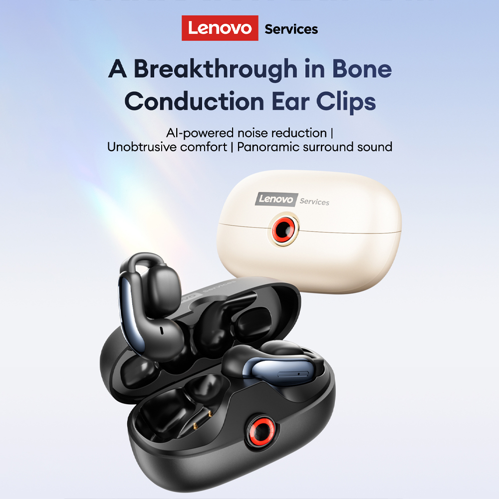 Lenovo LES-108 Bone Conduction - Noise Cancelling Headphone recension och pris