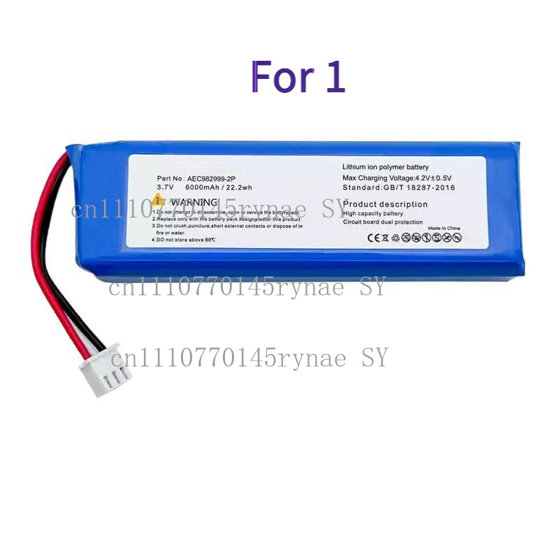 New Replacement Battery For JB - Jbl Speaker Charge 5 recension och pris