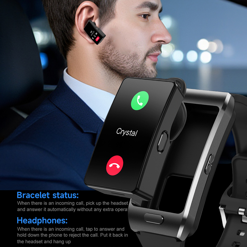 LIGE New Smart Watch Earbuds T - Wireless Earbuds Tws recension och pris