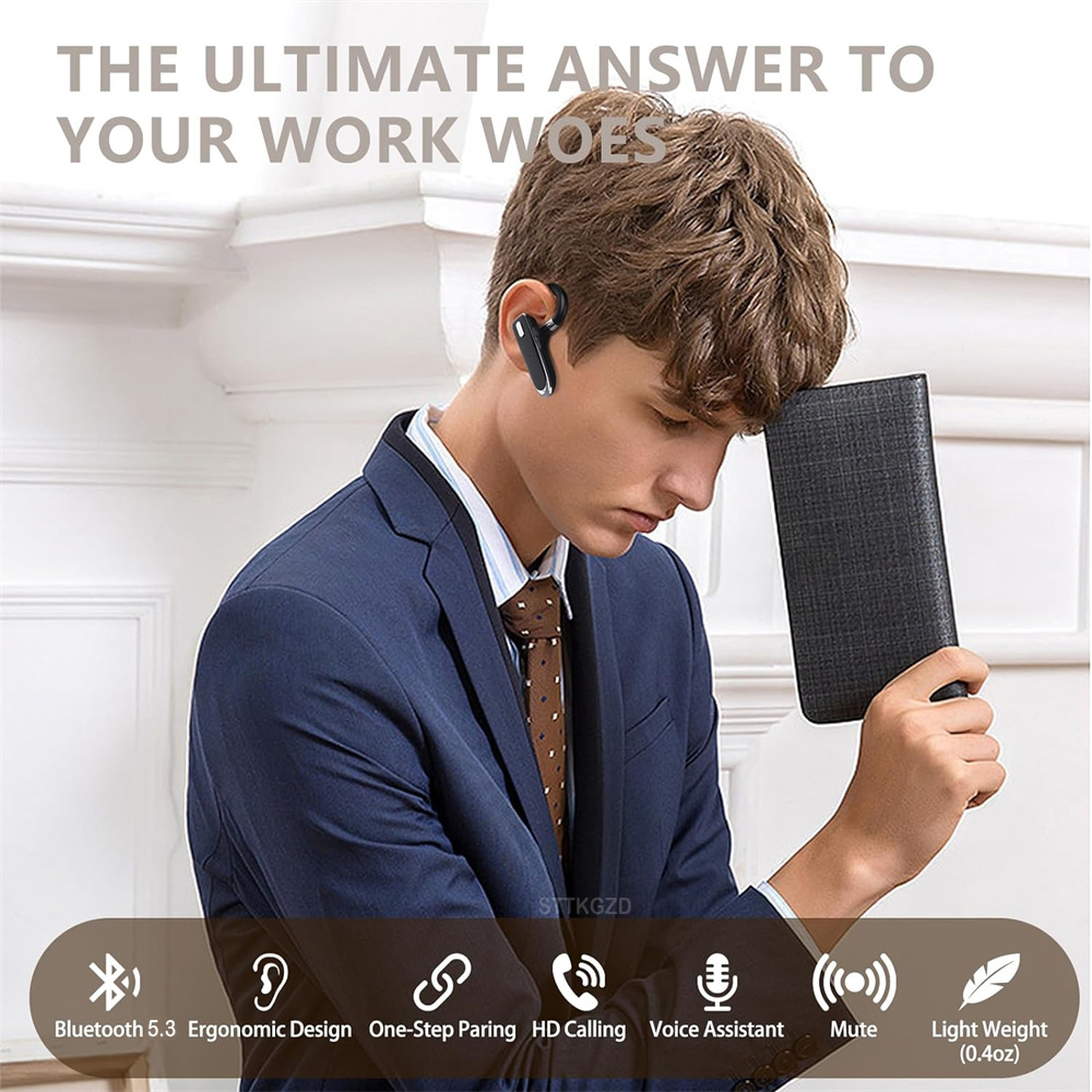 Wireless Bluetooth Headphones  - Bluetooth Headset On Ear recension och pris