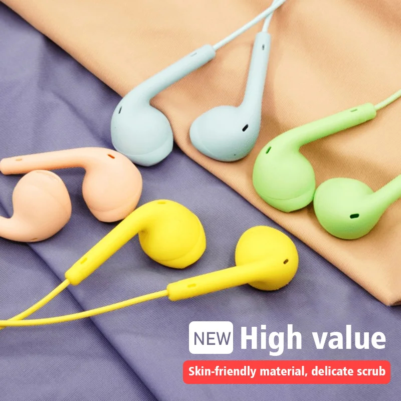 1/2/3/4Pcs Universal 3.5mm Ste - Wired Earphone Mic recension och pris