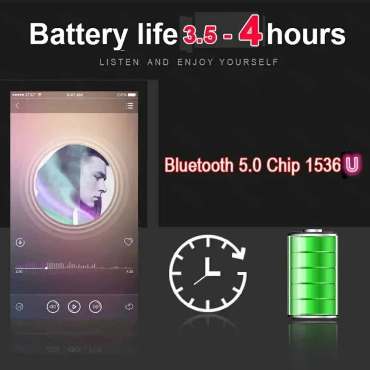 2026 Original Air New Pro A3 T - Bluetooth Headset On Ear recension och pris