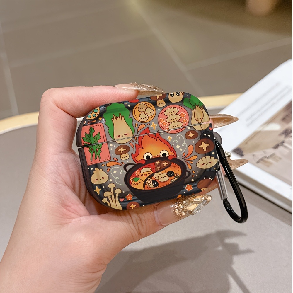 Cute Cartoon Hot Pot Protectiv - Headphone Case Hard recension och pris