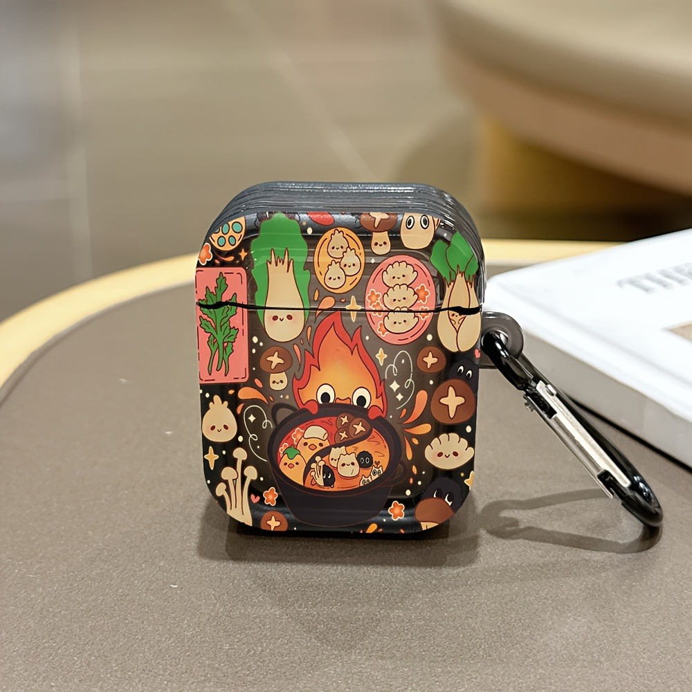 Cute Cartoon Hot Pot Protectiv - Headphone Case Hard recension och pris
