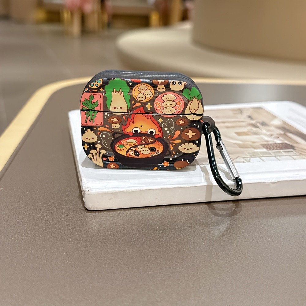 Cute Cartoon Hot Pot Protectiv - Headphone Case Hard recension och pris