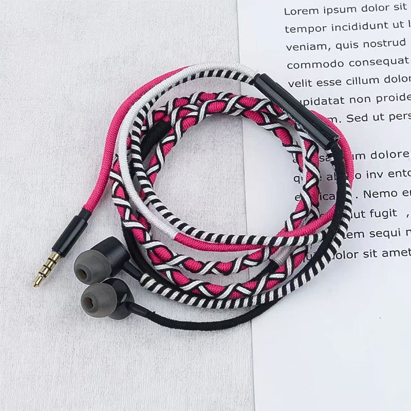 Braided Wired Earphone 3.5mm I - Wired Earphone Mic recension och pris